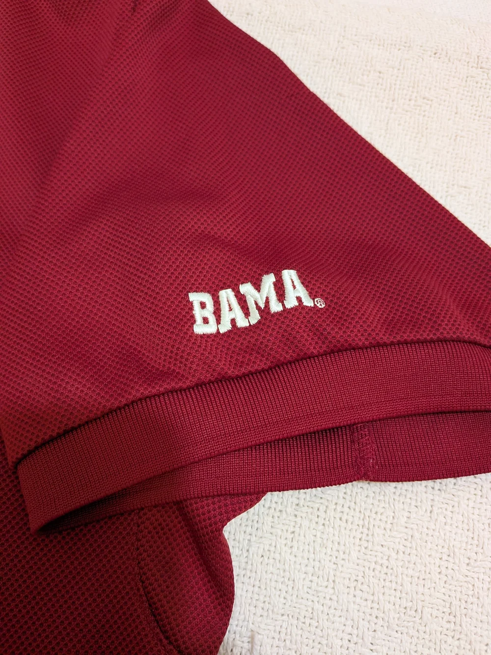 Columbia Men's Alabama Crimson Tide Red Polo